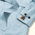 Golf le Fleur Light Fill Trench Coat - Blue