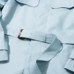 Golf le Fleur Light Fill Trench Coat - Blue