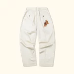 Le Fleur Darryl Wide Pleated Trousers - Cream
