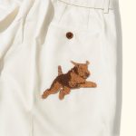 Le Fleur Darryl Wide Pleated Trousers - Cream
