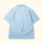 Le Fleur Potato Sack Shirt - Blue - Back
