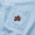 Le Fleur Potato Sack Shirt - Blue - Detail