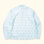 Le fleur Round Collar Long-Sleeve Darryl - Blue