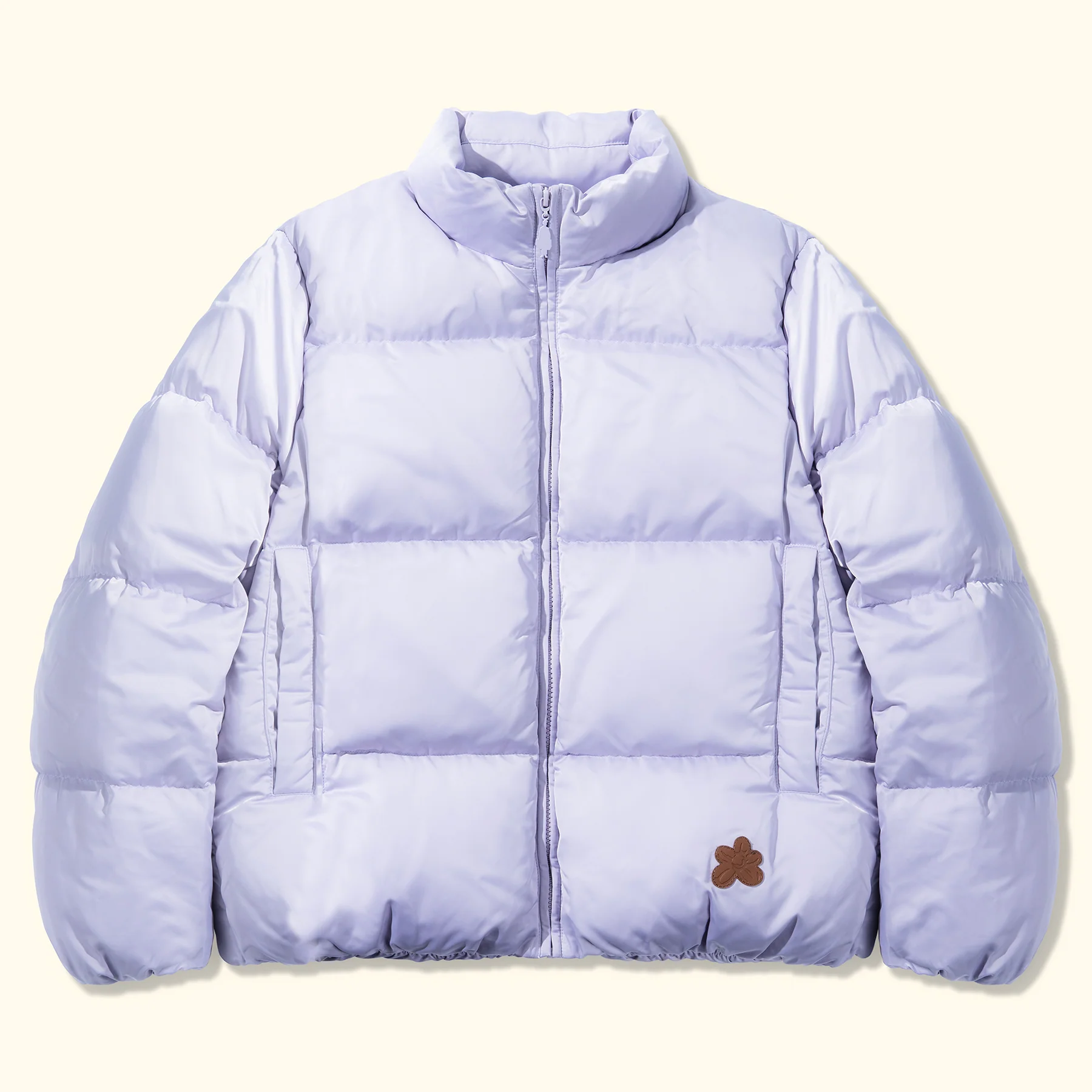 RICO-PUFFER-JACKET-LAV-01 Le Fleur Rico Puffer Jacket - Lavender