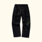 Le Fleur Chainstitch Trousers - Black