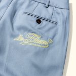 Le Fleur Chainstitch Trousers - Blue