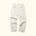 Le Fleur Chainstitch Trousers - Cream