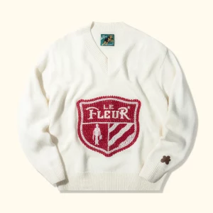 Le Fleur Crest Sweater