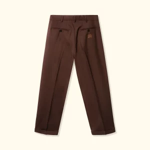 Le Fleur Double Pleated Trousers - Back