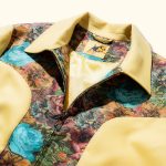 Le Fleur Floral Work Jacket - Gold