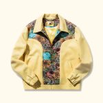Le Fleur Floral Work Jacket - Gold