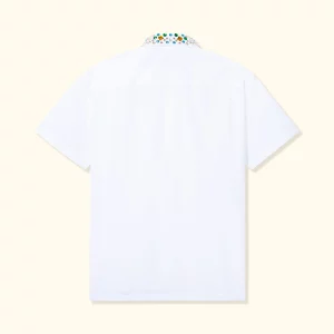 Le Fleur Gemstone Round Collar T-Shirt