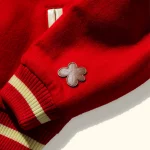 Le Fleur Petalers Varsity Jacket - Red