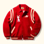 Le Fleur Petalers Varsity Jacket - Red