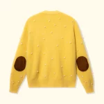 Le Fleur Pearl Cardigan Sweater - Yellow