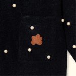 Le Fleur Pearl Cardigan Sweater - Black